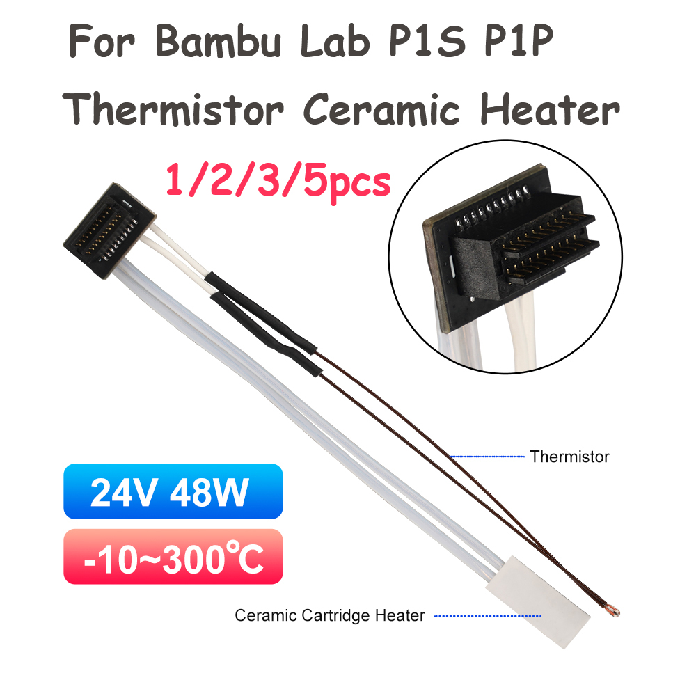 For Bambu Lab P1P Heating Tube - đánh giá và giá Ceramic Heat Emitter