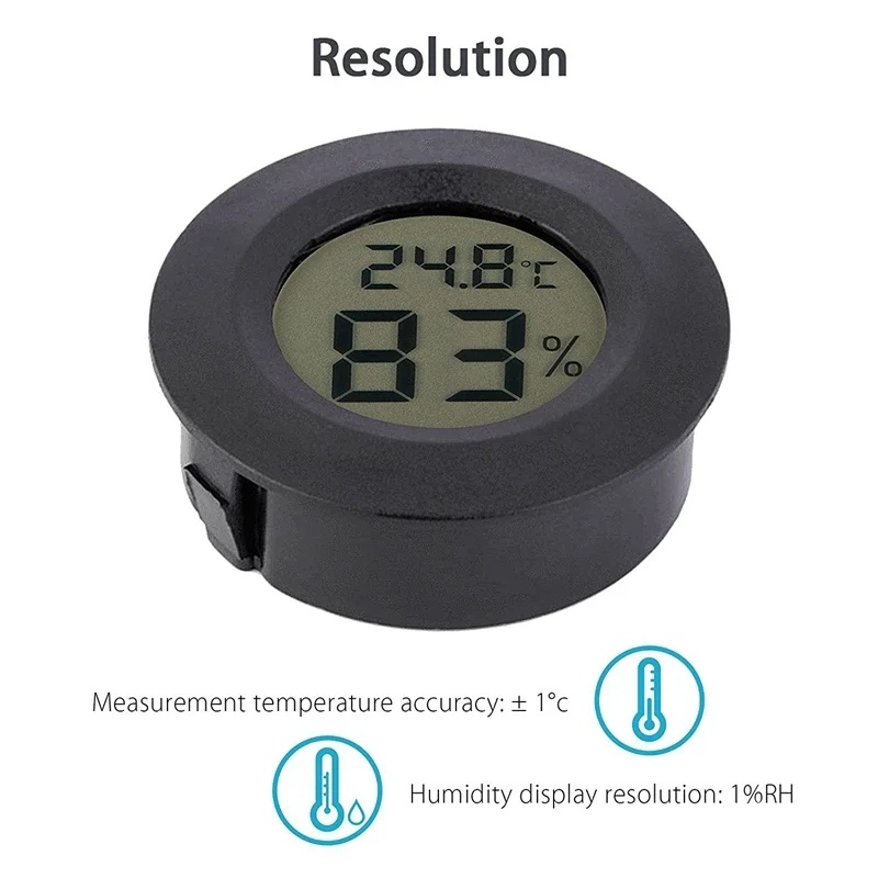 High-precision Reptile Accesso - đánh giá và giá Digital Hygrometer Probe
