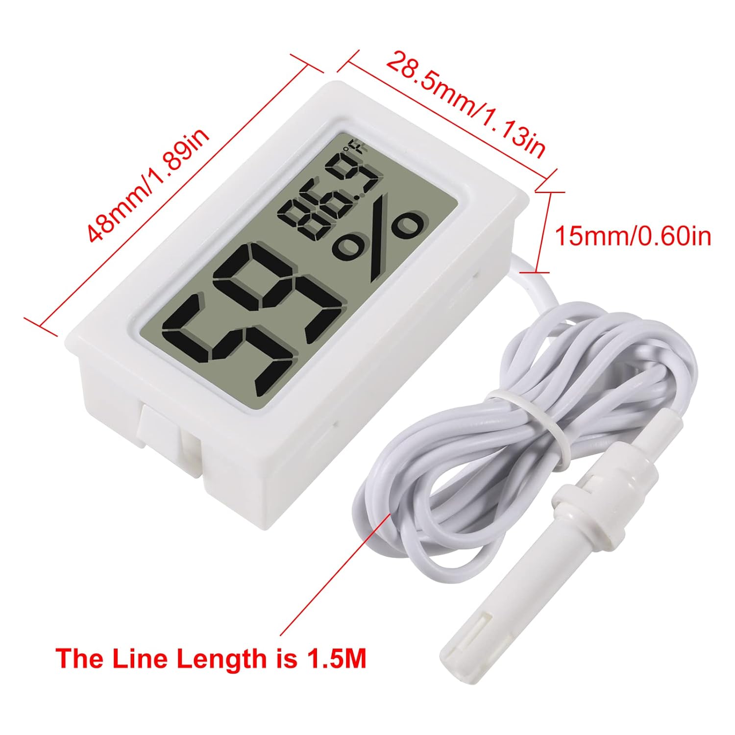 2pcs Mini Digital Hygrometer T - đánh giá và giá Digital Hygrometer Probe