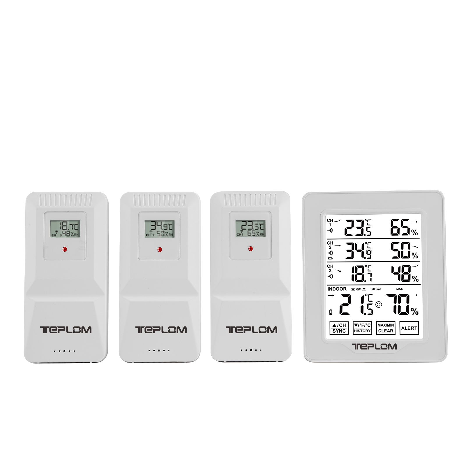 3-In-1 Wireless Indoor Outdoor - đánh giá và giá Digital Hygrometer Probe